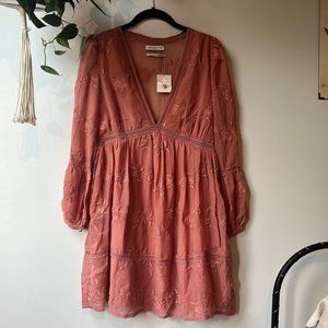 NWT Floral Boho Dress - pink